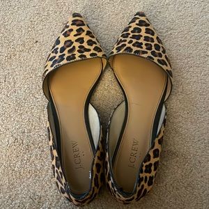 J crew Cheetah Print Flats